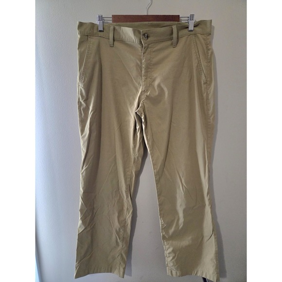 Eddie Bauer Other - Eddie Bauer Pants Mens 36x30 Slim Fit Khaki Stretch Hiking Golf Travel Chino